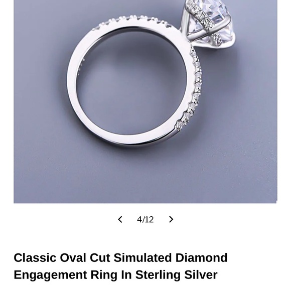 NIB Maxine Jewelry Travel Wedding Set 4.5 - Picture 9 of 12